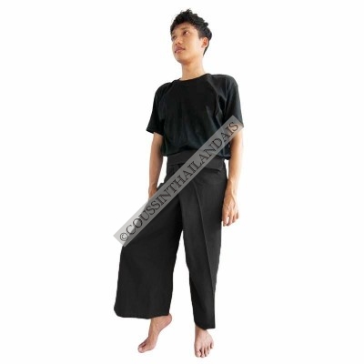 Black Thai pants