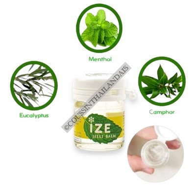 Inhalateur IZE Jelli balm - Gel fraîcheur menthol