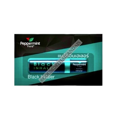 Inhalateur Peppermint Field à la menthe poivrée version Noir Bertram Co., Ltd.
