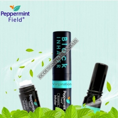 Inhalateur Peppermint Field à la menthe poivrée version Noir Bertram Co., Ltd.