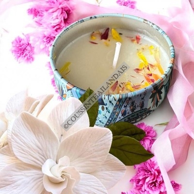 Bougie parfumée au gardénia