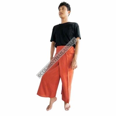 Pantalon thaïlandais orange