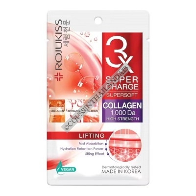 Rojukiss collagen 3X super charge facial mask