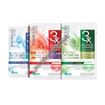 Rojukiss collagen 3X super charge facial mask
