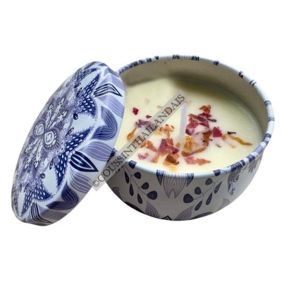 Bougie parfumée à la violette