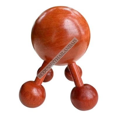 Araignée de massage en bois