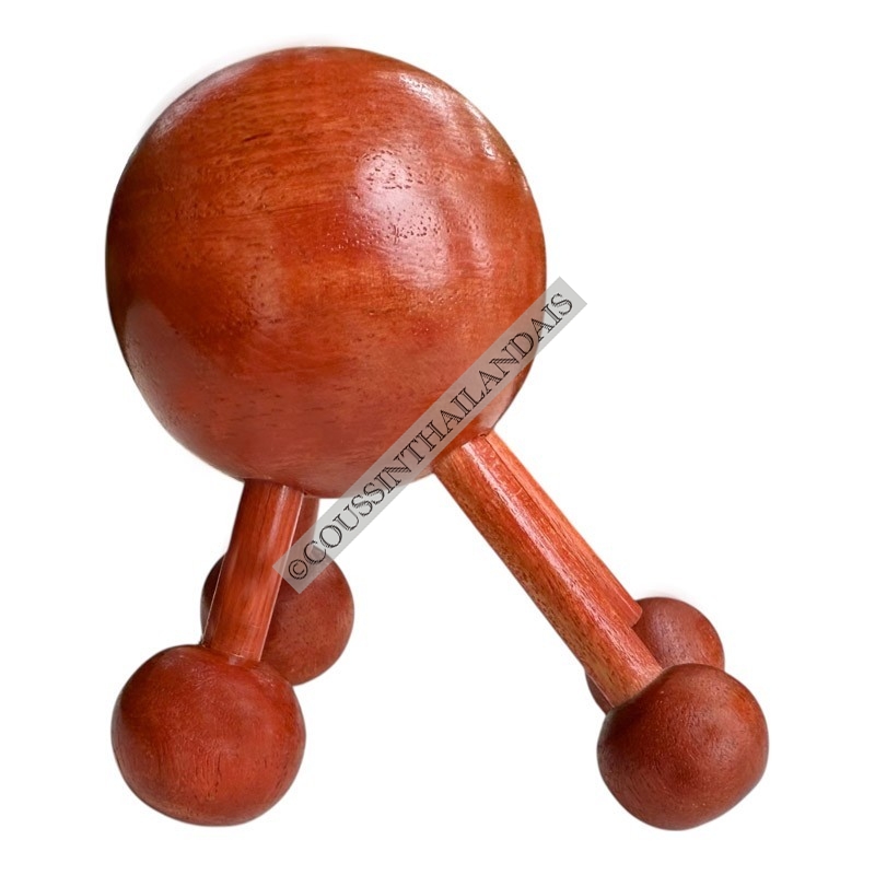 Araignée de massage en bois