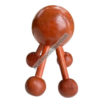 Araignée de massage en bois