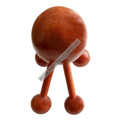 Araignée de massage en bois