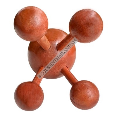 Araignée de massage en bois