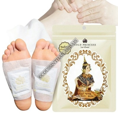 Patch détox pour les pieds Gold Princess au gingembre