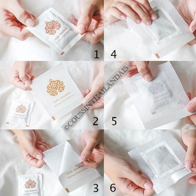 Patch détox pour les pieds Gold Princess au gingembre