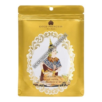 Patch détox pour les pieds Gold Princess