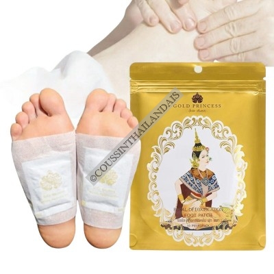 Patch détox pour les pieds Gold Princess