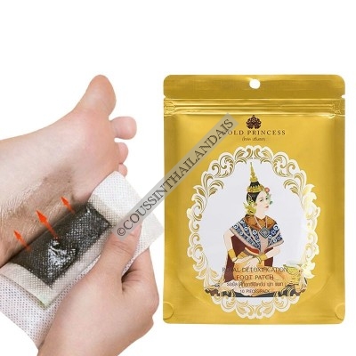 Patch détox pour les pieds Gold Princess