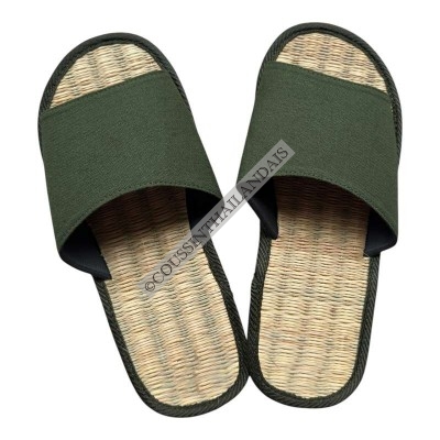 Rice straw slippers handmade, comfortable, and versatile