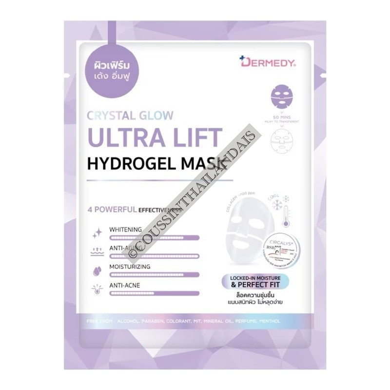 Masque hydrogel fondant ultra lift Dermedy