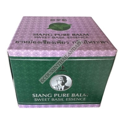 Baume Siangpure basilic thaï 20 g Bertram Co., Ltd.