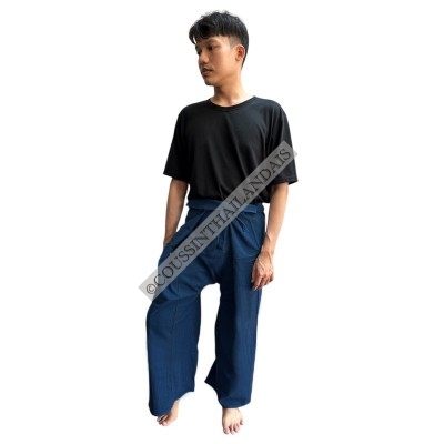 Indigo blue Thai pants