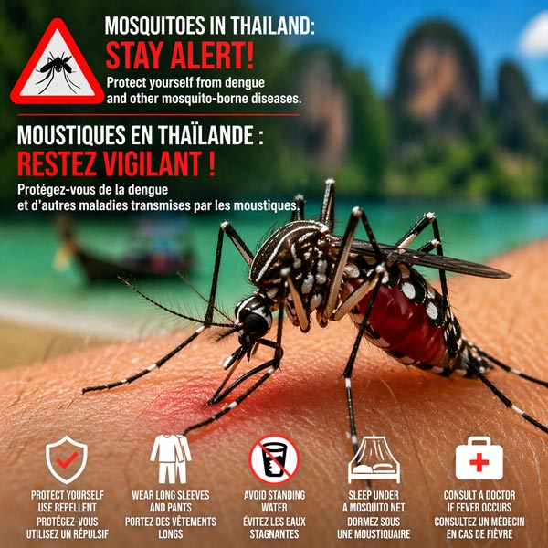 Everything you need to know about mosquitoes in Thailand