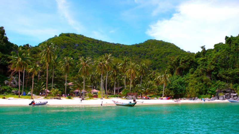 plage de Kho Samui Thaïlande