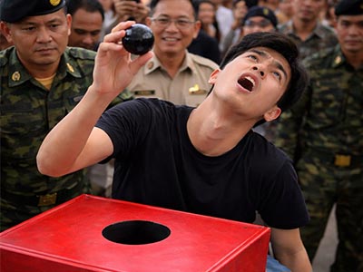 The military draft lottery in Thailand